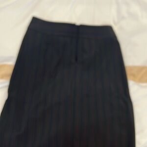 banana republic pinstripe pencil skirt circa 2004-2006 .